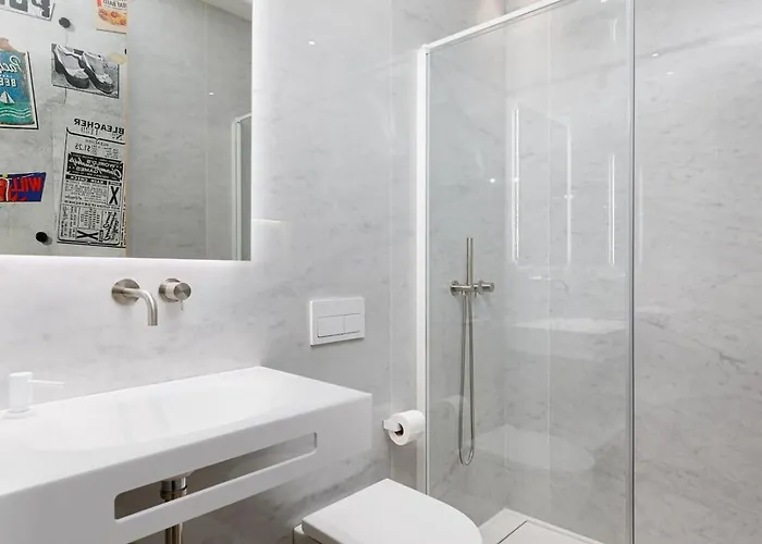 “mondrian” New, Ac, Design Lovers, Near La Concha Appartement